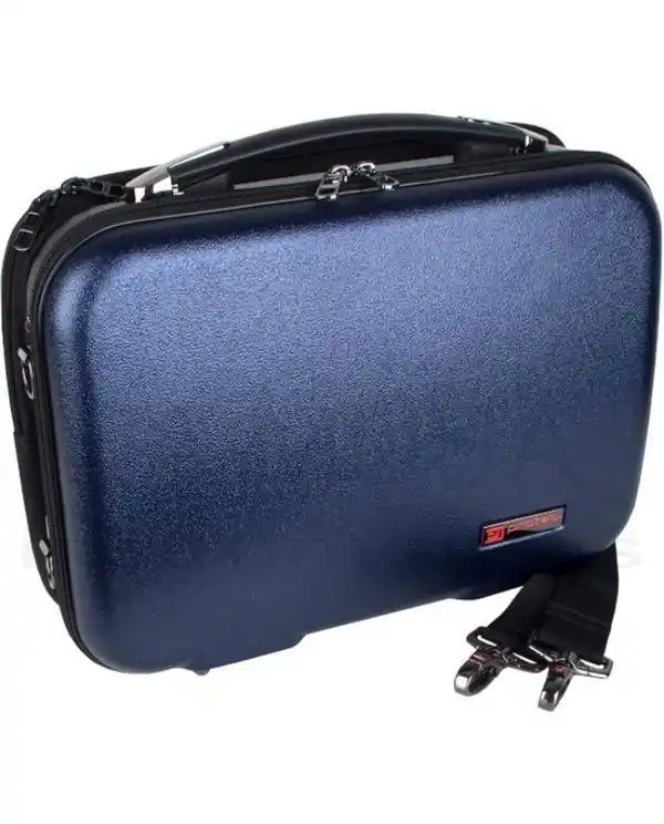 PROTEC BLT307BX ETUI CLARINETTE AVEC POCHE PARTITION BLEU METALLIQUE Promotion