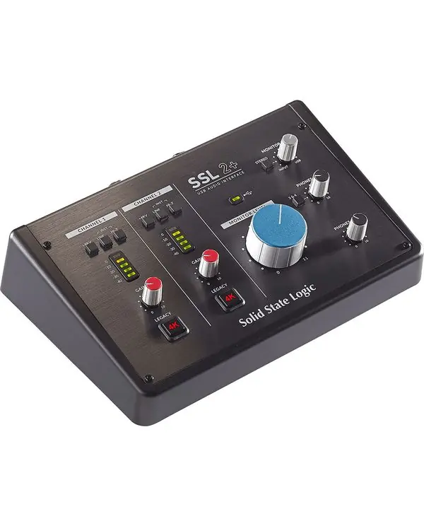 SOLID STATE LOGIC SSL2+ INTERFACE AUDIO USB-C - 2entrées/4 sorties Prix Promo