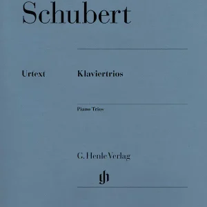 Prix Cassé G. Henle Verlag Piano Trios - Schubert /Badura-Skoda /Theopold - Violin/Cello/Piano - Parts Set