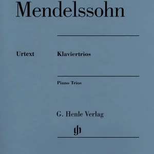 Offre Limitée G. Henle Verlag Piano Trios - Mendelssohn /Herttrich /Schilde - Violin/Cello/Piano - Parts Set