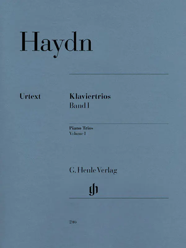 Soldes G. Henle Verlag Piano Trios, Volume I - Haydn/Stockmeier/Demus - Piano/Violin/Cello - Parts Set