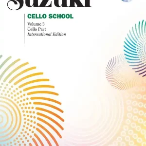 Promotion Saisonnière Summy-Birchard Suzuki Cello School, Volume 3 (International Edition) - Cello - Book/CD