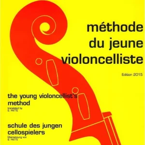 Editions Delrieu The Young Violoncellist‘s Method - Feuillard - Cello - Book Livraison Express