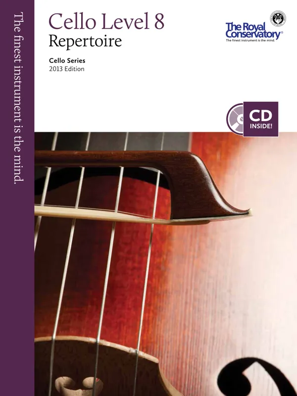 Frederick Harris Music Company RCM Cello Level 8 Repertoire - Cello Series 2013 Edition - Book/CD Affaire À Saisir