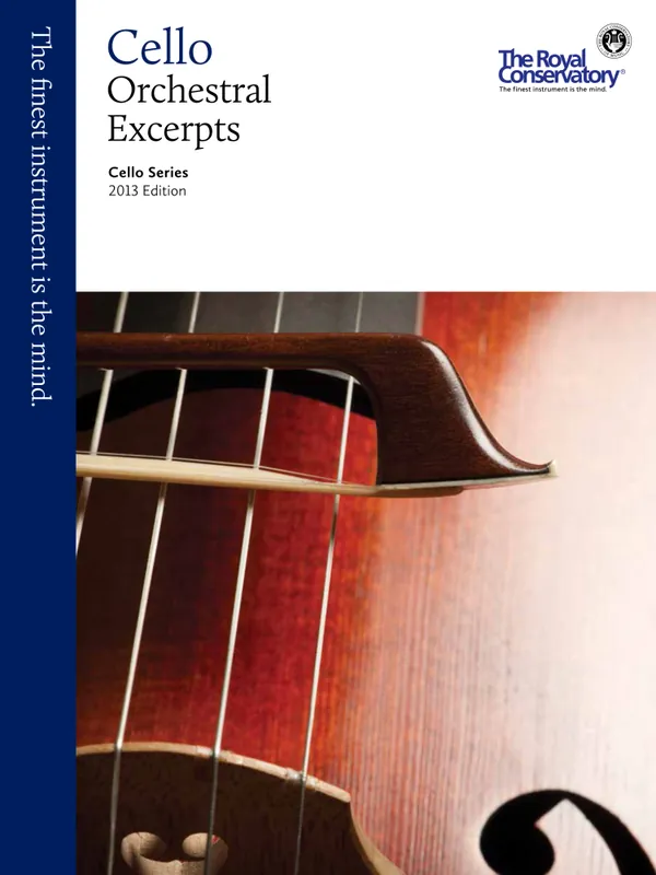 Frederick Harris Music Company RCM Cello Orchestral Excerpts - Cello Series 2013 Edition - Book Achetez Aujourd'hui
