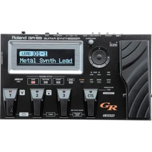 BOSS GR-55S-BK PEDALE D‘EFFET/SYNTHETISEUR DE GUITARE NOIR Offre Du Jour