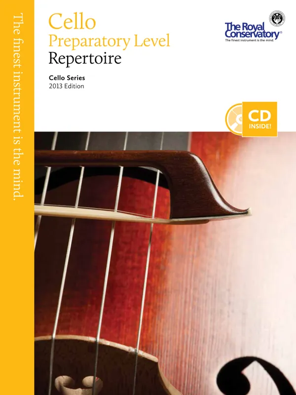 Petit Prix Frederick Harris Music Company RCM Cello Preparatory Level Repertoire - Cello Series 2013 Edition - Book/CD