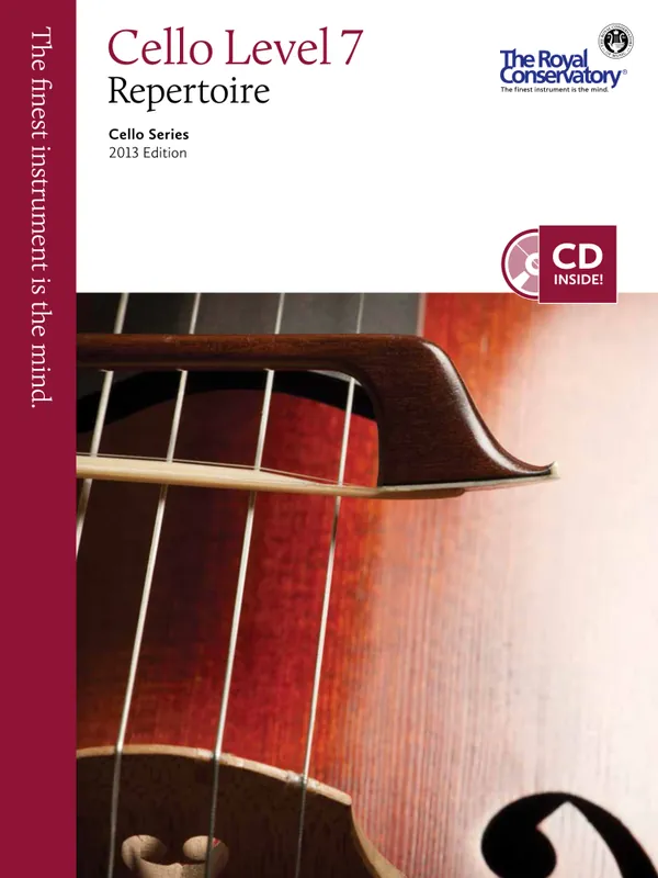 Bon Plan Frederick Harris Music Company RCM Cello Level 7 Repertoire - Cello Series 2013 Edition - Book/CD