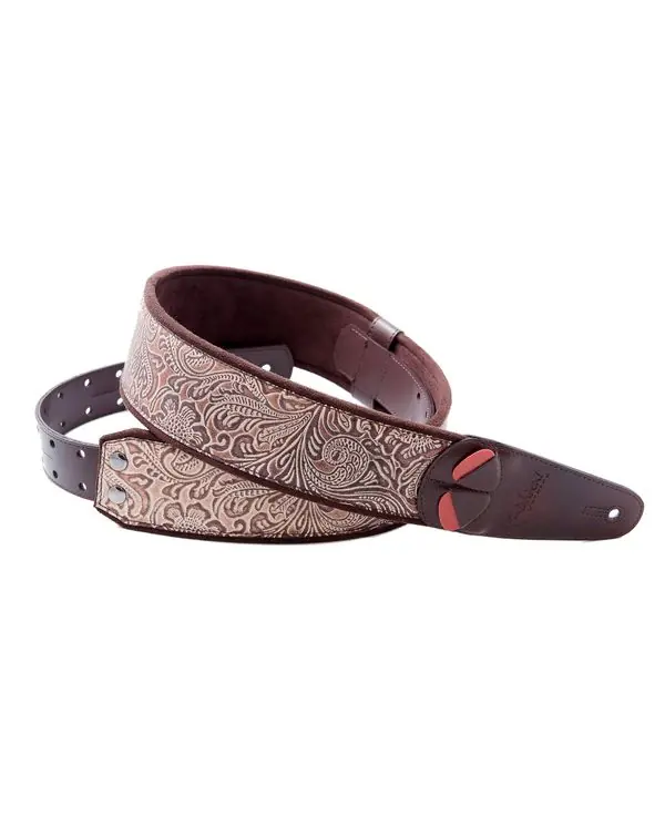 Prix Promo RIGHTON STRAPS SANDOKAN-BG COURROIE GUITARE CUIR VEGAN BEIGE