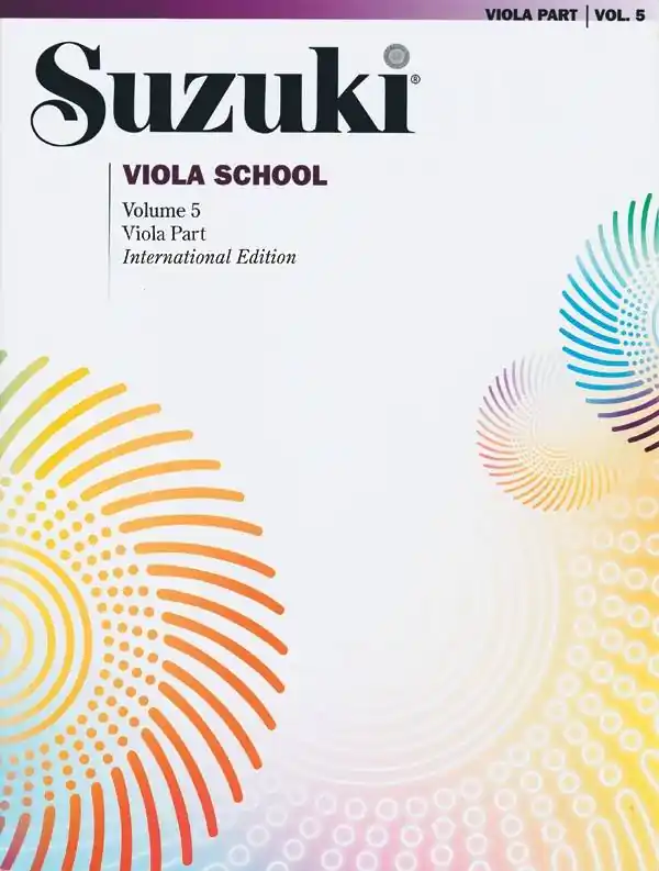 Summy-Birchard Suzuki Viola School, Volume 5 (International Edition) - Suzuki - Viola - Book Meilleure Vente