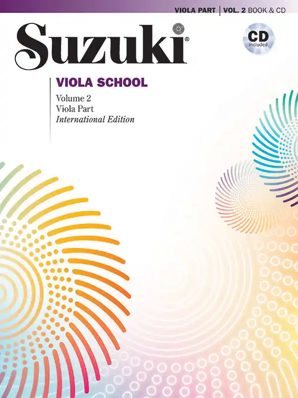 Summy-Birchard Suzuki Viola School, Volume 2 (International Edition) - Suzuki - Viola - Book/CD Bon Plan