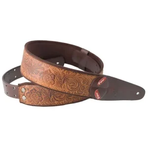 Prix Bas RIGHTON STRAPS SANDOKAN-WD COURROIE GUITARE CUIR VEGAN WOODY