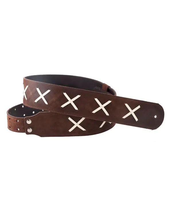 Commander Maintenant RIGHTON STRAPS LEGEND DG-BR COURROIE GUITARE CUIR BRUN