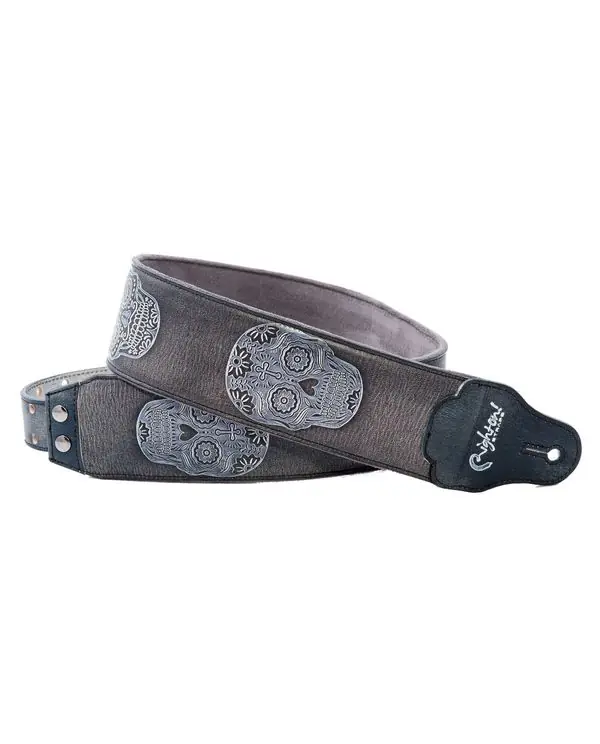 Populaire RIGHTON STRAPS SUGAR-BK COURROIE GUITARE CUIR NOIR