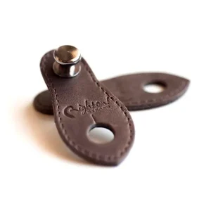Quantité Limitée RIGHTON STRAPS ENDPIN-BR ATTACHE-COURROIE GUITARE CUIR BRUN