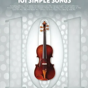 Hal Leonard 101 Simple Songs - Viola - Book Top Vente