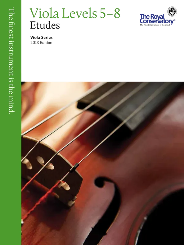 Populaire Frederick Harris Music Company RCM Viola Etudes Level 5-8 - Viola Series 2013 Edition - Book