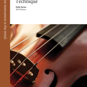 Dernier Modèle Frederick Harris Music Company RCM Viola Technique Preparatory-Level 10 - Viola Series 2013 Edition - Book