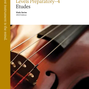 Frederick Harris Music Company RCM Viola Etudes Preparatory- Level 4 - Viola Series 2013 Edition - Book Pas Cher
