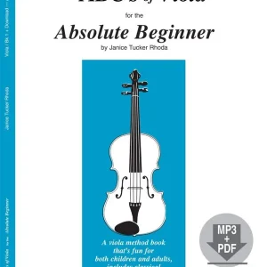 Dernière Chance Carl Fischer The ABCs of Viola for the Absolute Beginner, Book 1 - Rhoda - Viola - Book/Media Online