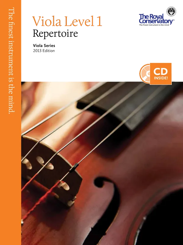 Frederick Harris Music Company RCM Viola Level 1 Repertoire - Viola Series 2013 Edition - Book/CD Meilleur Choix