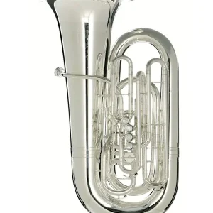 MELTON 5450-S "THOR" TUBA EN UT 5/4 4 PISTONS + 1 PALETTE ARGENTÉ Offre Limitée