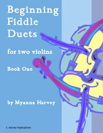 Commander Vite C. Harvey Publications Beginning Fiddle Duets for Two Violins, Book One - Harvey - Violin Duets - Book