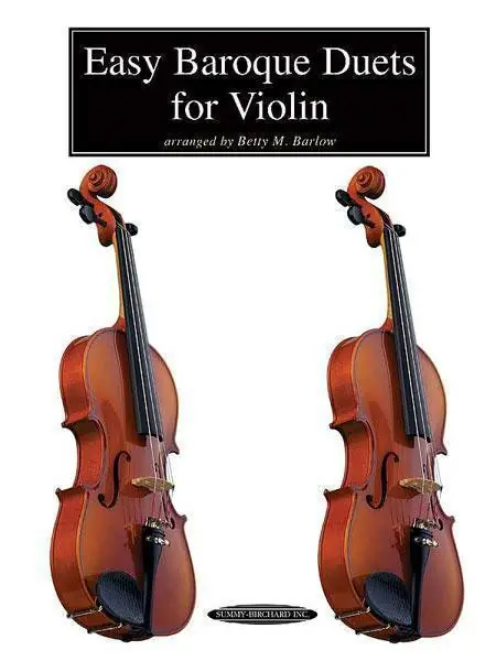 Summy-Birchard Easy Baroque Duets for Violin Populaire