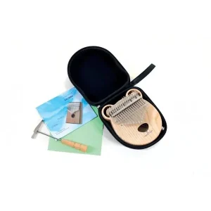GEWA PURE PG-KL-OP KALIMBA 17 LAMES ELECTRO AVEC CAPTEUR Authentique