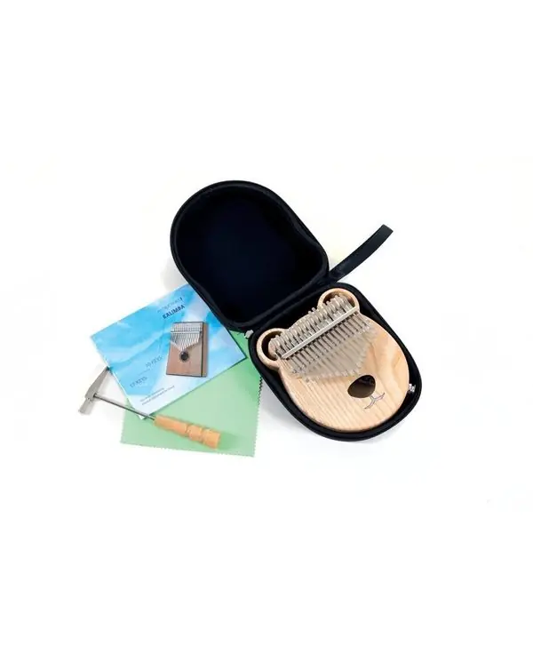 GEWA PURE PG-KL-OP KALIMBA 17 LAMES ELECTRO AVEC CAPTEUR Authentique