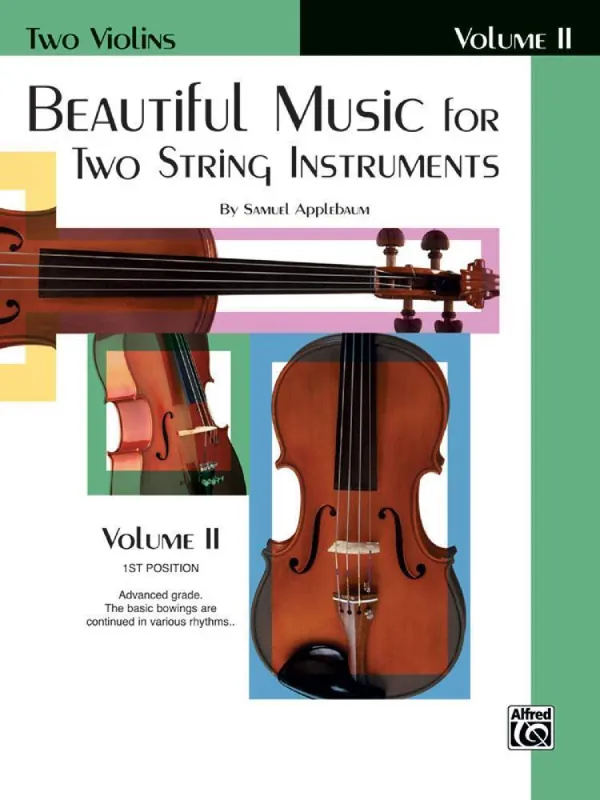 Belwin Beautiful Music for Two String Instruments, Book II Pas Cher