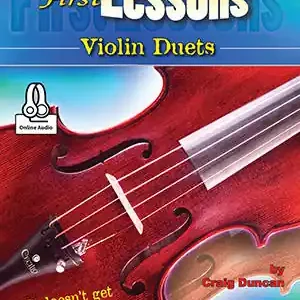 Mel Bay First Lessons Violin Duets - Duncan - Book/Audio Online Top Vente