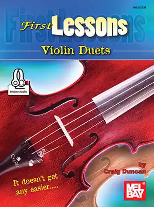 Mel Bay First Lessons Violin Duets - Duncan - Book/Audio Online Top Vente