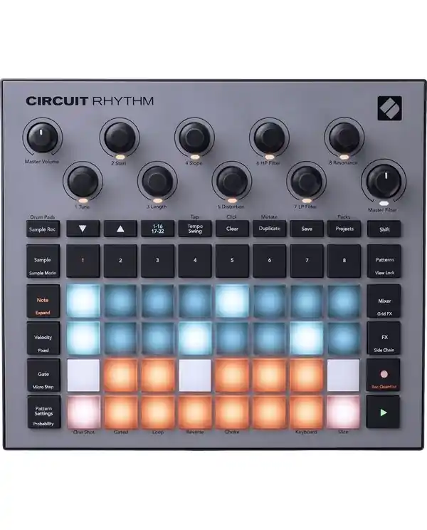 NOVATION CIRCUIT-RYTHM BOITE A RYTHME A MATRICE RGB Vente Flash
