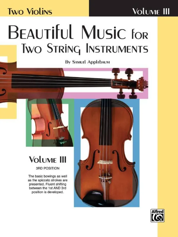 Belwin Beautiful Music for Two String Instruments, Book III Authentique
