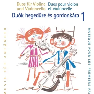 Editio Musica Budapest Duets for Violin and Violoncello for Beginners, Volume 1 - Pejtsik/Vigh - Violin/Cello - Book Jusqu'à Épuisement Des Stocks