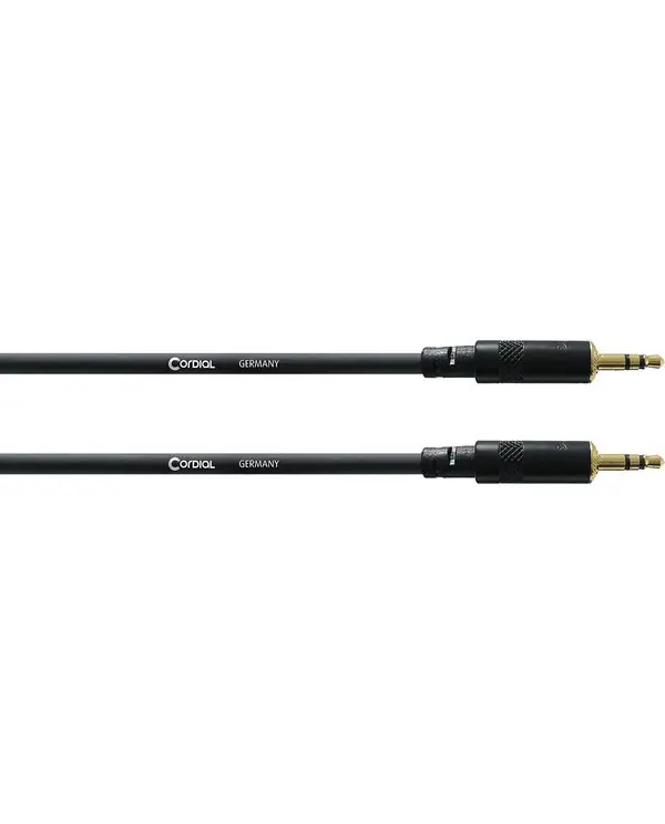 CORDIAL CFS1.5WW CABLE MINI-JACK MALE /MINI-JACK STEREO MALE - 1,5m Remise