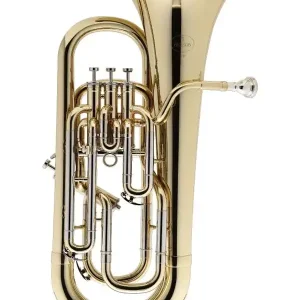 BESSON BE163 EUPHONIUM ETUDE SIB 4 PISTONS VERNI + ETUI Nouvelle Collection