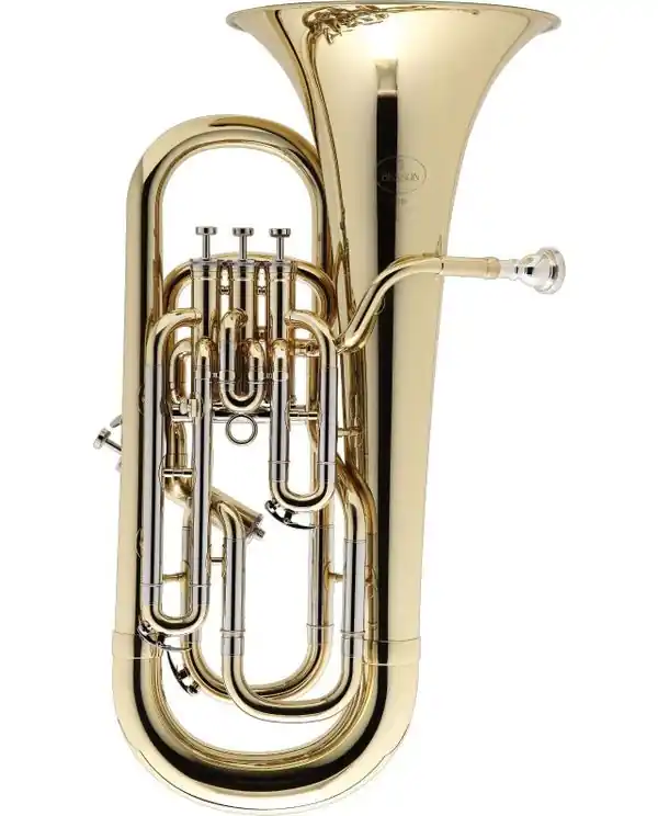 BESSON BE163 EUPHONIUM ETUDE SIB 4 PISTONS VERNI + ETUI Nouvelle Collection