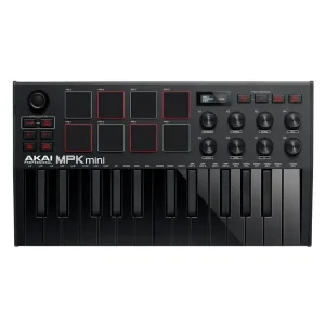 AKAI MPK MINI MK3 BK CLAVIER MAITRE USB NOIR - 25 touches / 8 pads Quantité Limitée