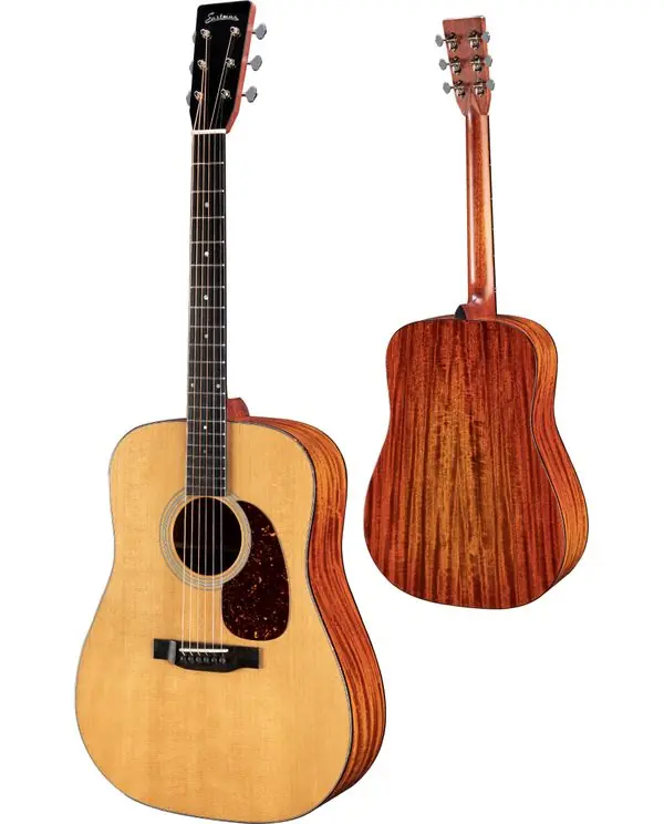 Offre Limitée EASTMAN E6D-TC "DREADNOUGHT" GUITARE FOLK NATURAL THERMO CURED