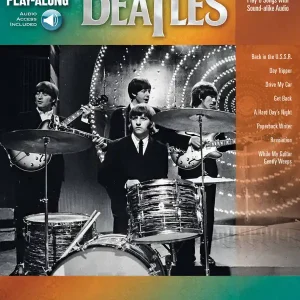 Hal Leonard The Beatles Drum Play-Along Volume 15 - Drum Set - Book/Audio Online Satisfait Ou Remboursé