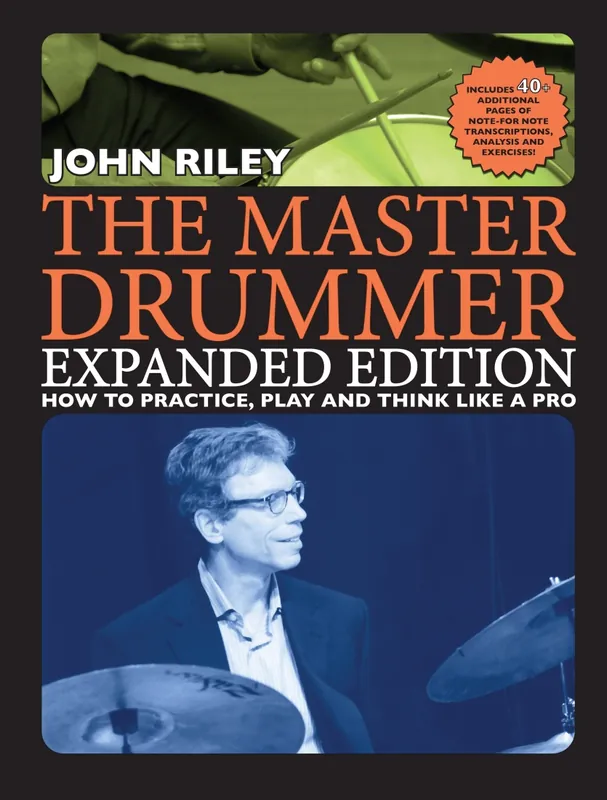 Must-Have Hudson Music The Master Drummer (Expanded Edition) - Riley - Percussion - Book/Video Online