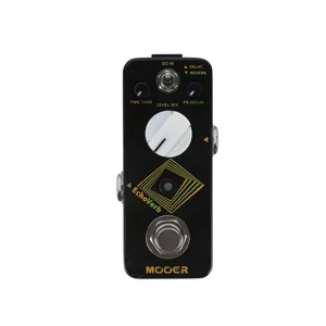 MOOER ECHOVERB PEDALE DELAI NUMERIQUE ET REVERB Prix Cassé