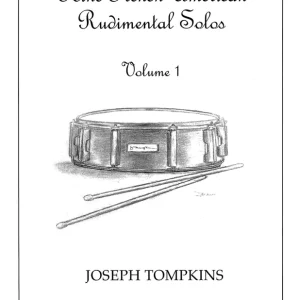 Expédition Rapide Bachovich Music Publications Nine French-American Rudimental Solos Volume 1 - Tompkins - Snare Drum - Book/Audio Online