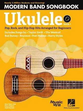 Hal Leonard Modern Band Method Guitar Songbook 1 Pop, Rock, and Hip-Hop Hits - Burstein/Hale/Claxton - Ukulele - Book Certifié