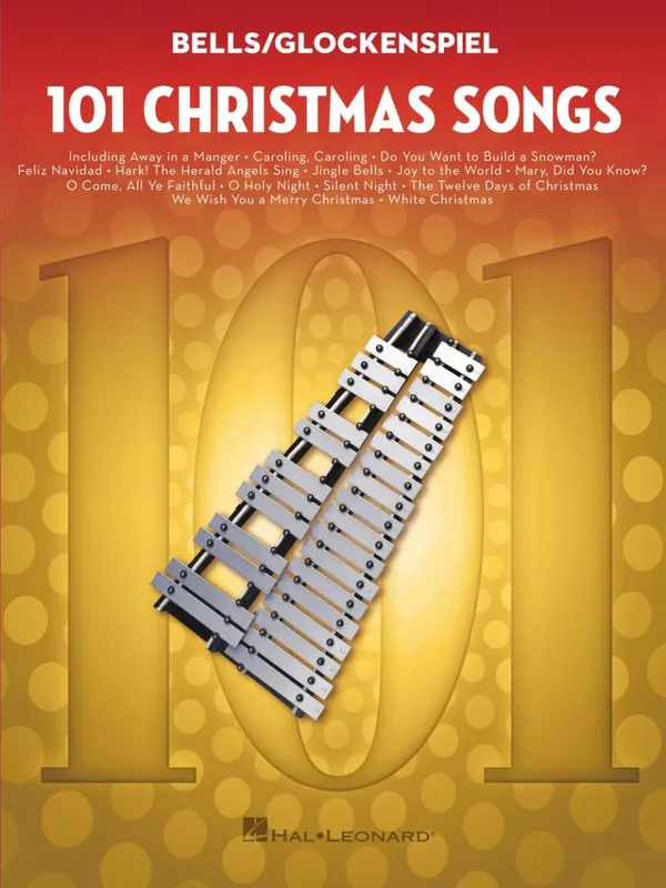 Hal Leonard 101 Christmas Songs - Bells/Glockenspiel - Book Prix Réduit