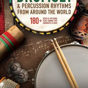 Hal Leonard Drumset & Percussion Rhythms from Around the World - Book Réduction