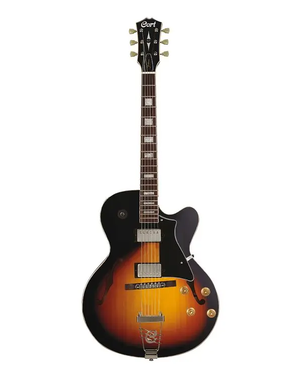 CORT YT-BTAB "YORKTOWN" GUITARE JAZZ ELECTRIQUE TOBACCO BURST BROWN Prix Cassé