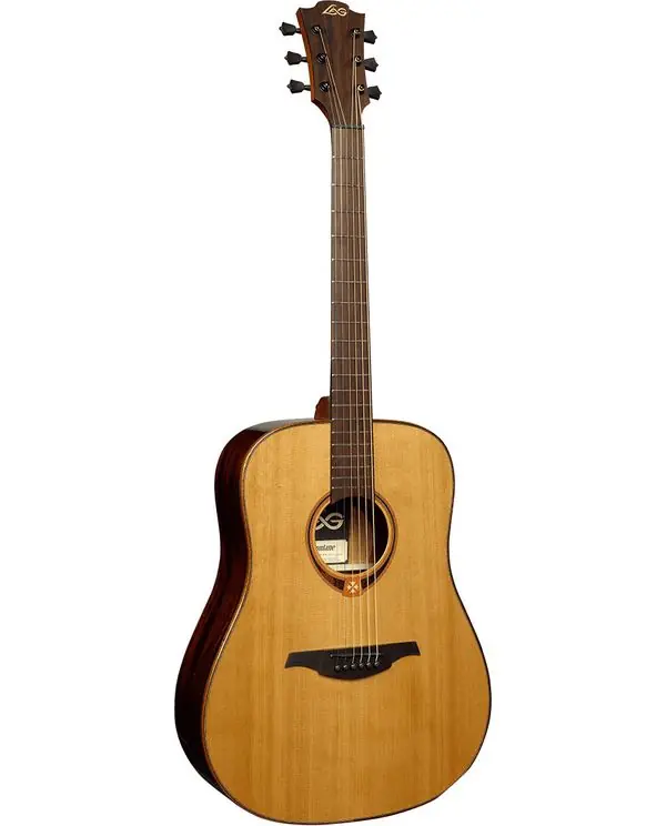 Satisfait Ou Remboursé LAG TL118D "TRAMONTANE" GUITARE FOLK GAUCHER DREADNOUGHT NATURELLE